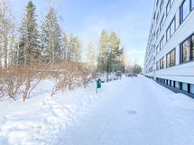 Näkymä sisäpihalta.