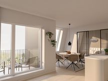 Viitteellinen kuva asunnosta B66 (59,5m2)