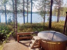 Savusaunan yhteydessä palju