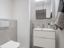 Asuinmukavuuttaa nostaa erillinen wc.