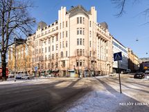 Sijainti Karhupuiston kupeessa