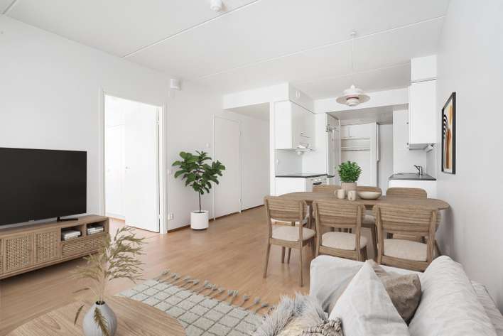 Kerrostalo, 3 H + KT, 60,5 m², Koivuhaka - Näkymä 2