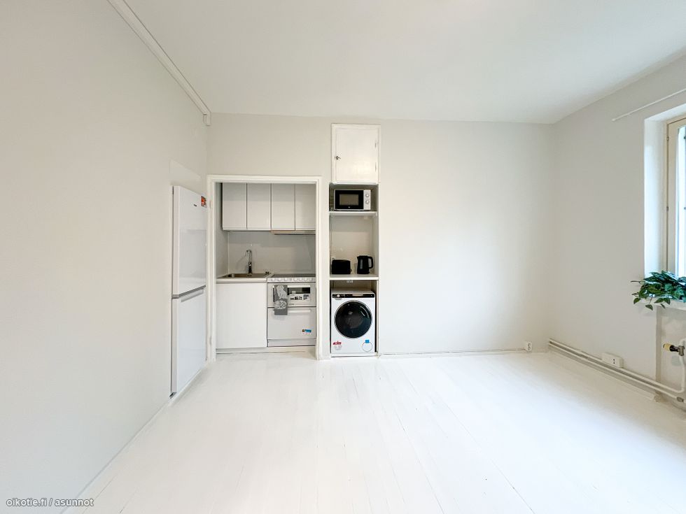 TTervetuloa! Tämän asunnon neliöt on käytetty tehokkaasti.
