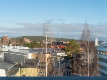Näkymää makuuhuoneen ikkunasta