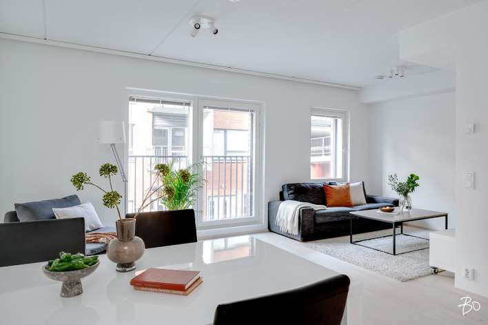 Kerrostalo, 2-3 h, k, kph, lasit.parv+ransk.parv. (yj: 3H+KT+P), 53,5 m², Kakolanmäki, Turku
