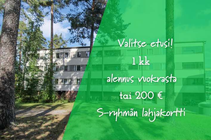 Kerrostalo, 2h+k+p, 57 m², Penttilä, Joensuu