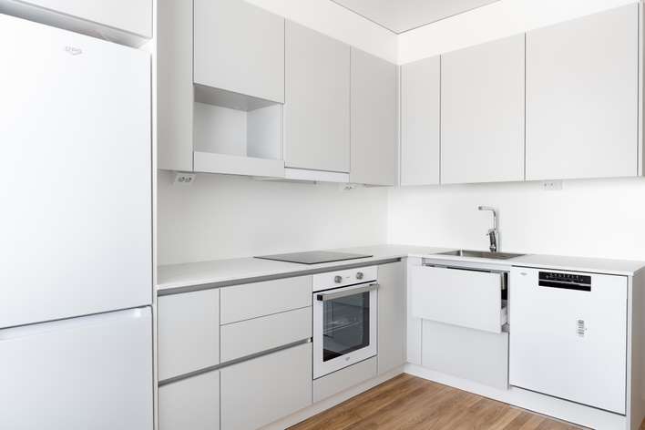 Kerrostalo, 2H+K, 54,5 m², Arabianranta, Helsinki