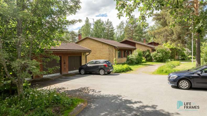 Rivitalo, 4h+k+s, 133,5 m², Keituri - Näkymä 2