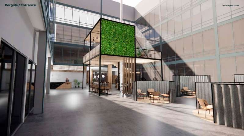 Liiketila, 831 m², Kalasatama - Näkymä 3