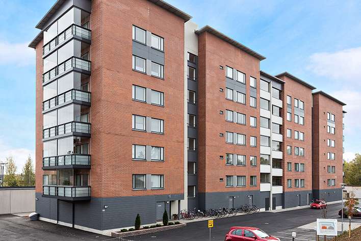 Kerrostalo, 2h + k + s + p, 56,5 m², Myllyhaka, Nokia