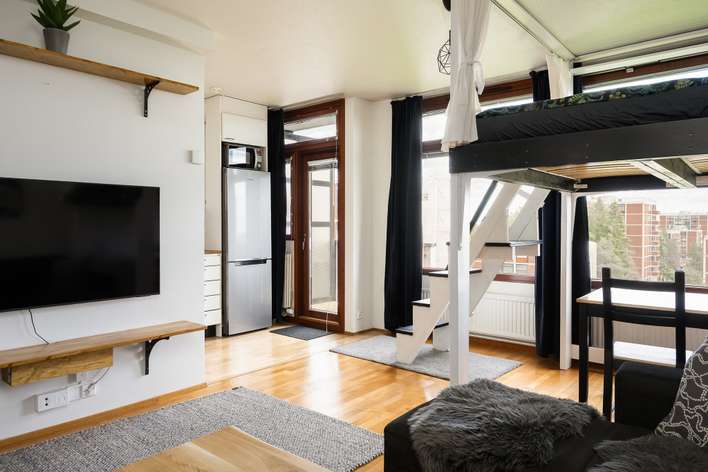 Kerrostalo, 1h, k, kph, vh, parveke, 33 m², Olari, Espoo