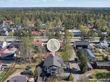 Kävelymatkan päässä päiväkoteja, ala- ja yläkoulu.