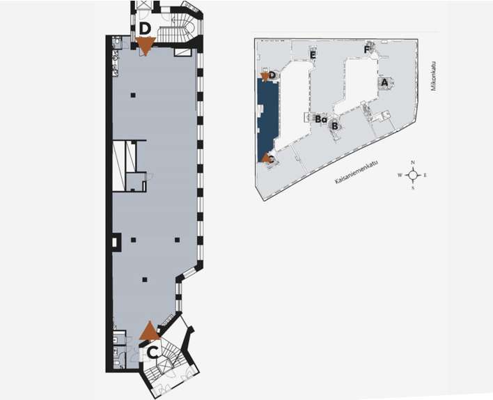 Liiketila, 237 m², Keskusta, Helsinki