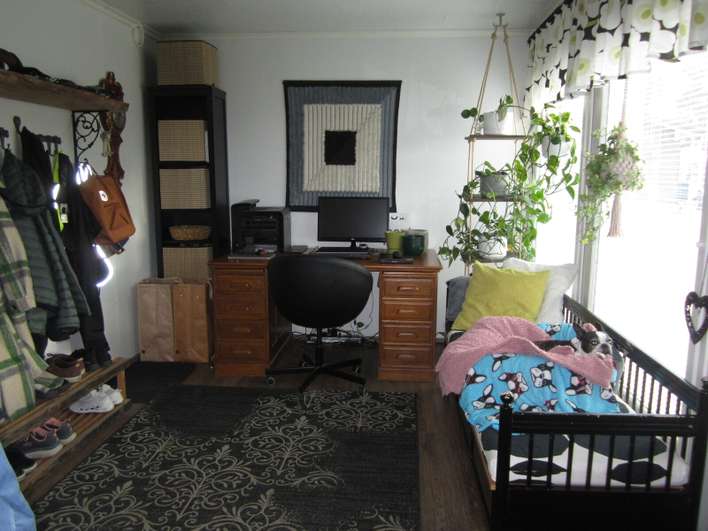 Omakotitalo, 3mh,oh,k,s,psh,pkh/askart.,työh.,wc,kph, at,var.,kattilah., 148/160 m², Kontiopuisto - Näkymä 4