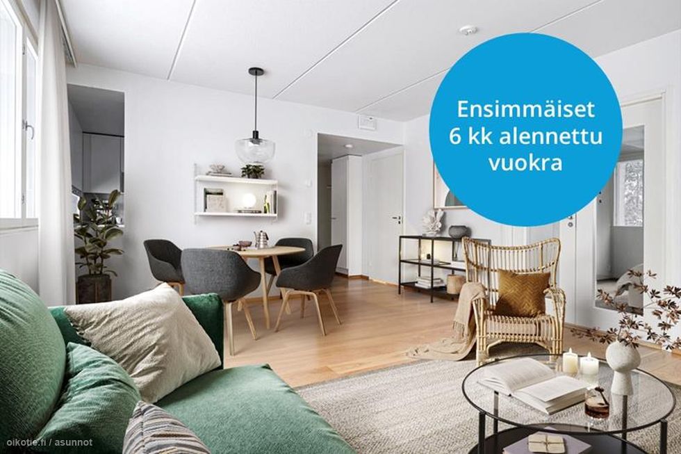 60 m² Tähtisaranpolku 3, 00940 Helsinki Kerrostalo Kaksio vuokrattavana -  Oikotie 17112525