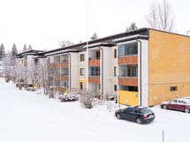 Julkisivu sisäpihan puolelta