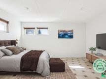 Takkahuoneeseen voi tehdä makuutilat