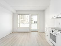 Peilikuva samantyyppisestä asunnosta