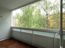 Lasitettu parveke