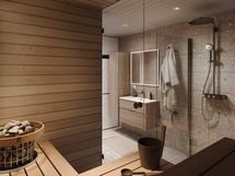 Visualisointikuva Renatan asunnosta B 37, 5h+kt+s, 119,5 m²