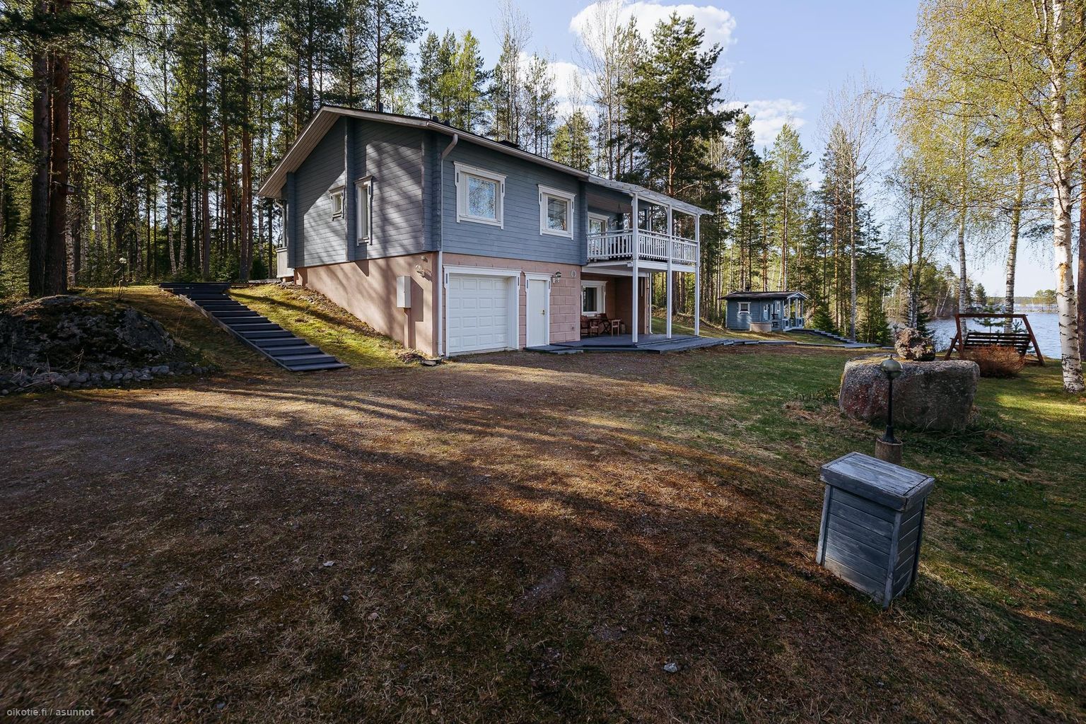 121,4 m² Matinniementie 100, 43840 Kivijärvi Omakotitalo 4h myynnissä -  Oikotie 17276043