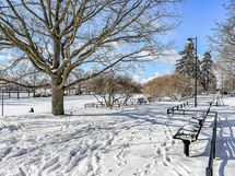 Meripuisto ja alueen muut puistot tarjoavat upeat ulkoilureitit.