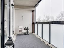 ISO lasitettu parveke