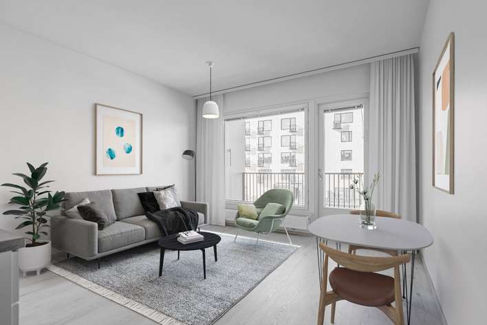 Kerrostalo, 2h+k+kph+parv, 41 m², Vuores, Tampere