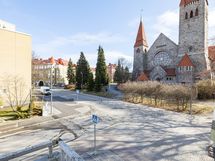 Näkymä huoneiston parvekkeelta