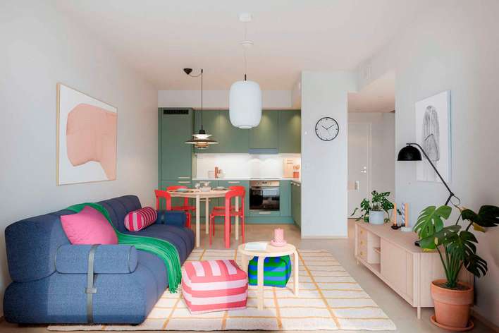 Kerrostalo, 2h+kt, 45 m², Lauttasaari, Helsinki