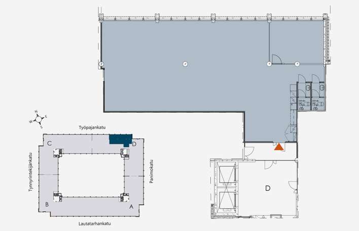 Liiketila, 210 m², Kalasatama - Näkymä 2