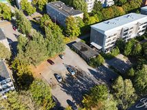 ilmakuva, parkkialue