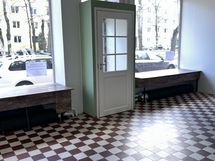 Upea kivilaattalattia