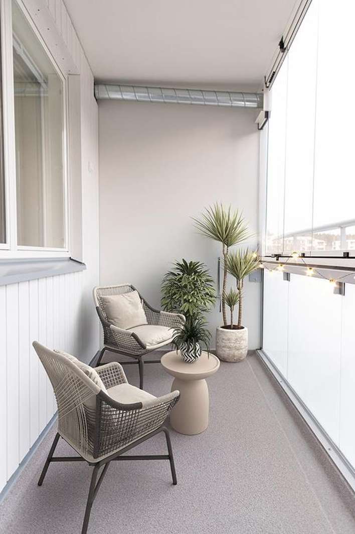 Kerrostalo, 2h+kt, 48 m², Lauste - Näkymä 2