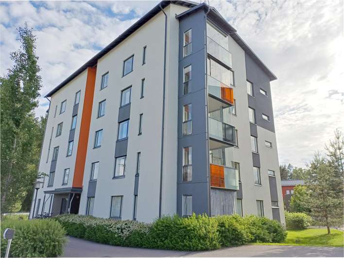 Kerrostalo, 2h, kt, kph, lasitettu parveke, 45,5 m², Rajakylä - Näkymä 3