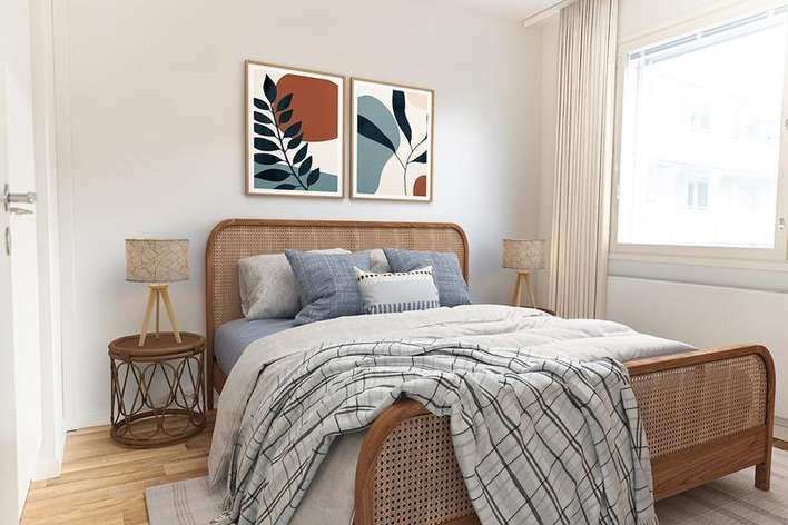 Kerrostalo, 2h+kt, 48 m², Lauste - Näkymä 4
