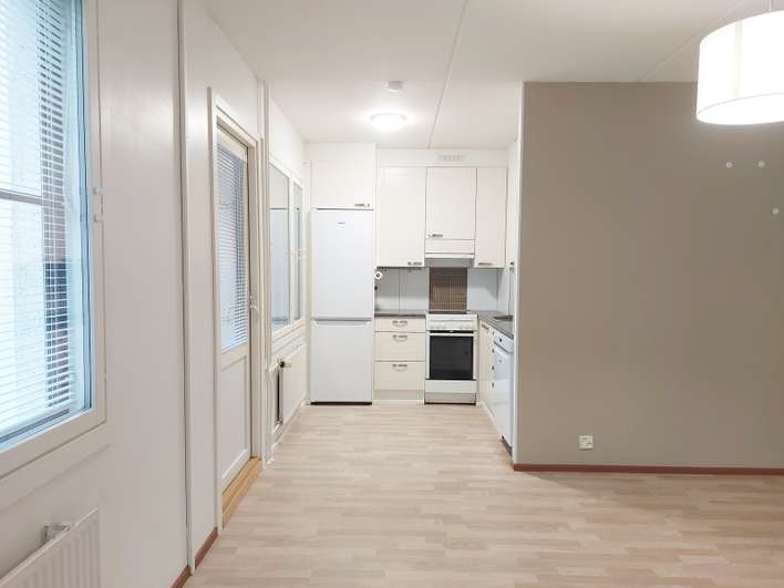 Kerrostalo, 2h+kk+alkovihuone+kh+s+lasitettu parveke, 51,5 m², Kaijonharju, Oulu