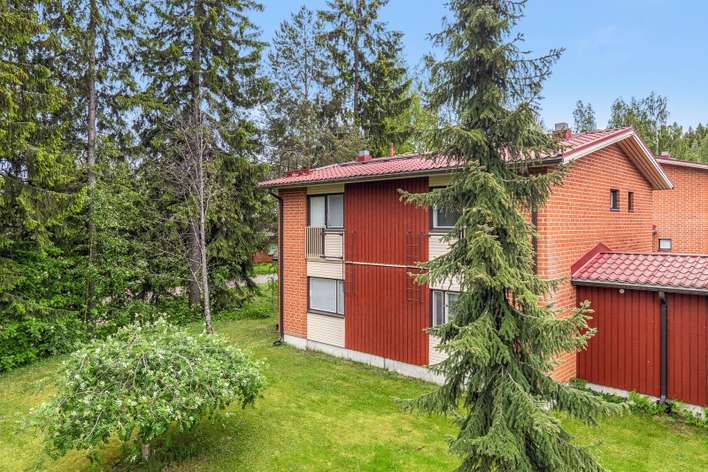 Rivitalo, 3h, k, kh, s, wc, terassipiha, ranskalainen parveke, 74,5 m², Päiväranta