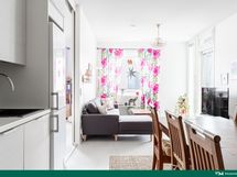 Keittiö ja olohuone