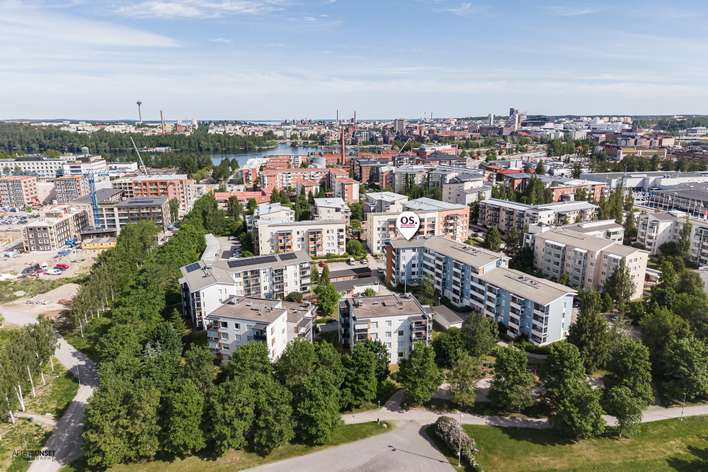 Kerrostalo, 2h, k, kph/wc, s, lasitettu parveke, 58 m², Hatanpää