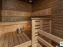 Majatalon sauna.