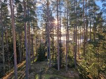 Näkymät parvekkeelta merelle