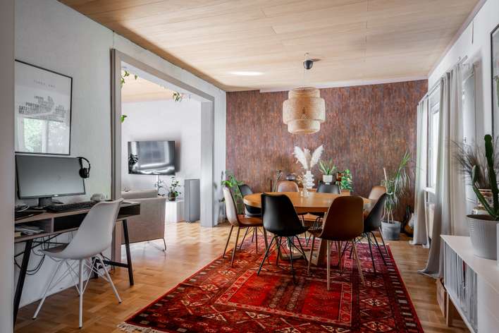 Omakotitalo, 4h+k+wc+kp+s+at+pihasauna, 125/165 m², Oriketo - Widok 2