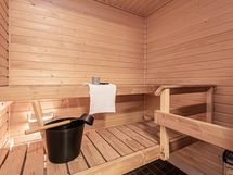 Tunnelmallinen sauna rentouttaviin hetkiin