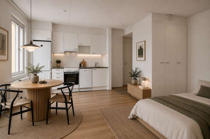 Kerrostalo, 1h+kt+kph, 27 m², Keimola, Vantaa