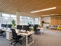 Toimisto, tekoälykuva