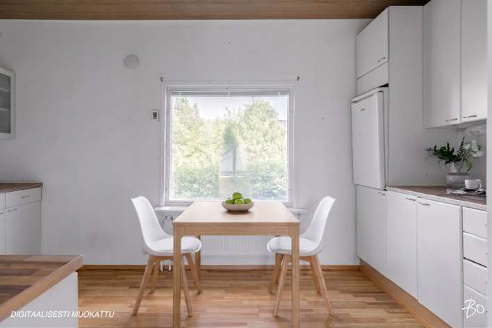 Omakotitalo, 2-3h+k+ylä.aula, kerraritilat:ph,s ja vanha autotalli, 84/100 m², Takakirves - Widok 3