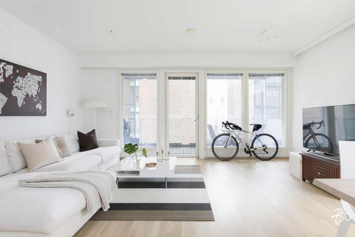 Kerrostalo, 3h, avok, kph/sauna, las. parveke, 87 m², Arabianranta