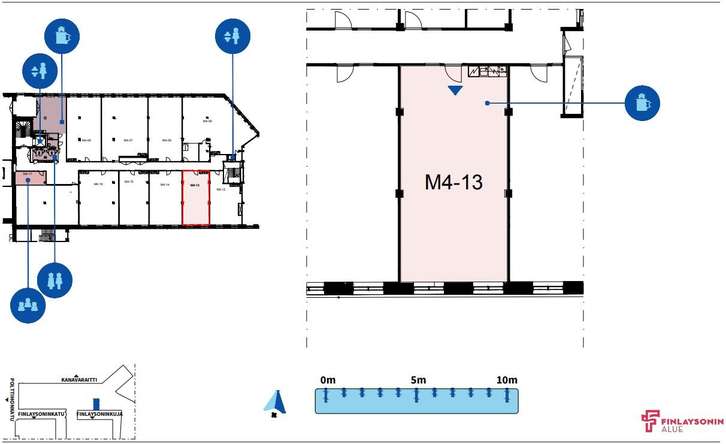 Liiketila, 72 m², Keskusta - Näkymä 3