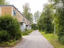 Vehreä ja avoin tontti